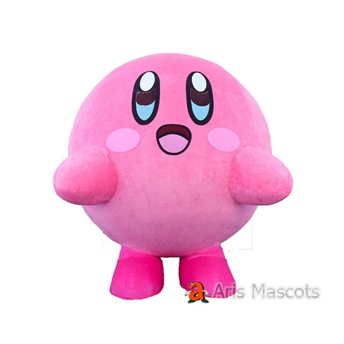 Inflatable Kirby Mascot