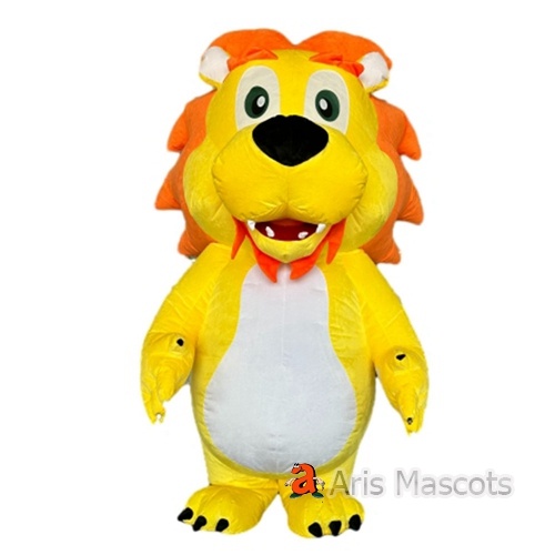 Inflatable Lion Mascot